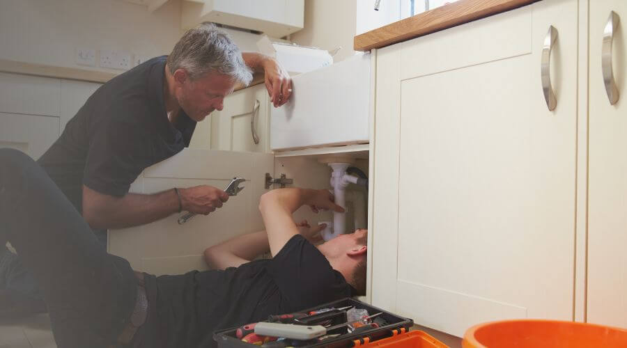 Professional burst pipe repair services in Red Devil, AK